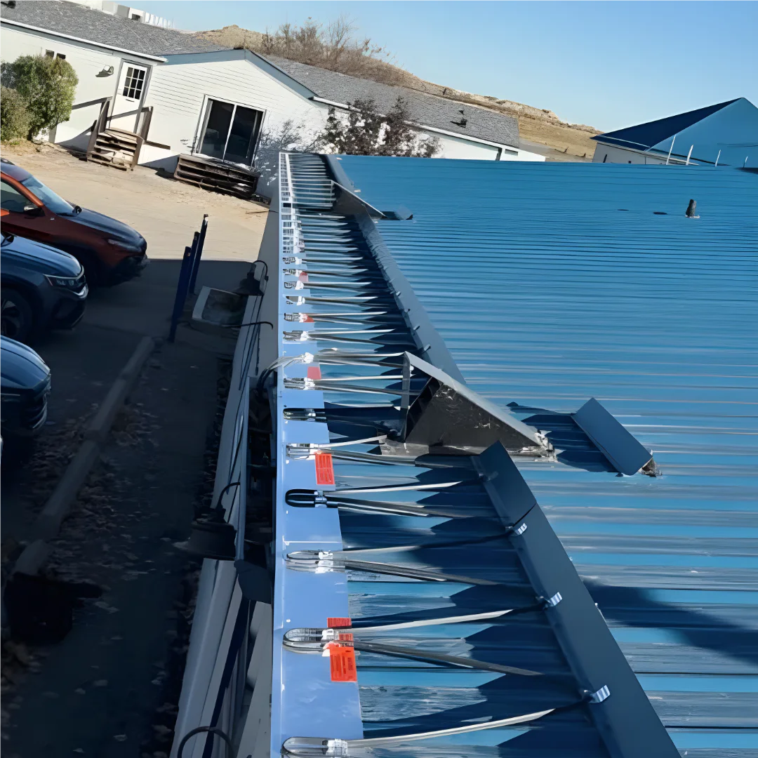Commercial Roof De-icing Installation Calgary