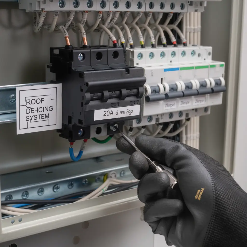 Electrical Requirements for Roof De-icing System