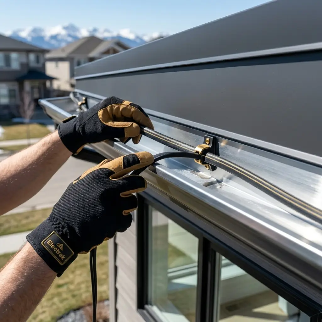 Gutter Inspection by Electrek in Calgary