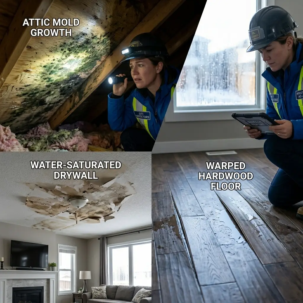 Insurance Claims from Snow Melt and Ice Dam Problems