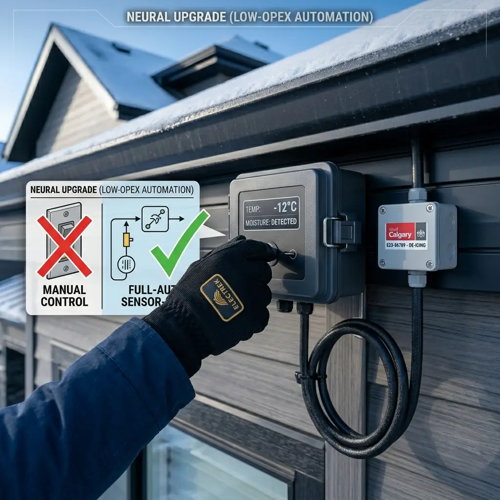 Low-Opex Automation Heat De-Icing System