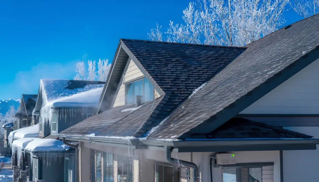 Roof De-icing Ice Dam Prevention in Calgary