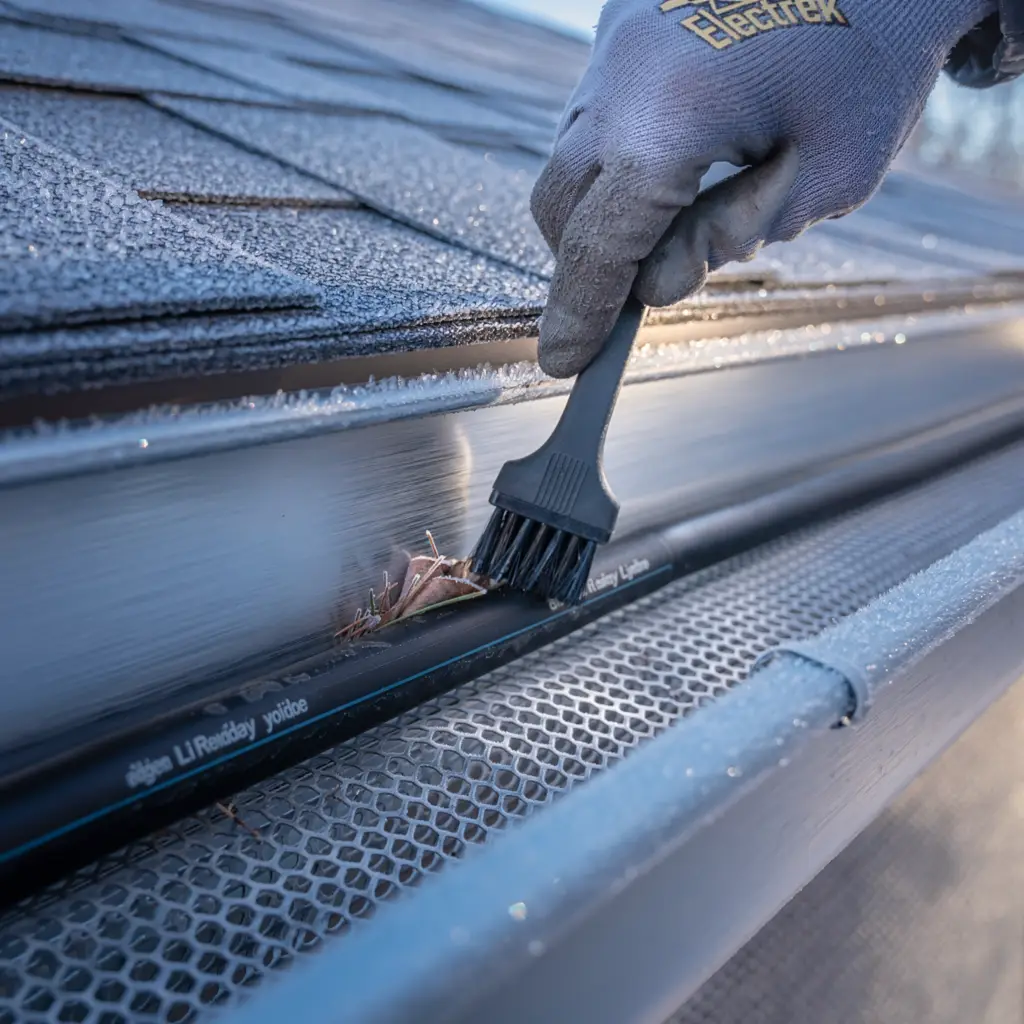 Smart Gutter Heat Cable Maintenance in Calgary