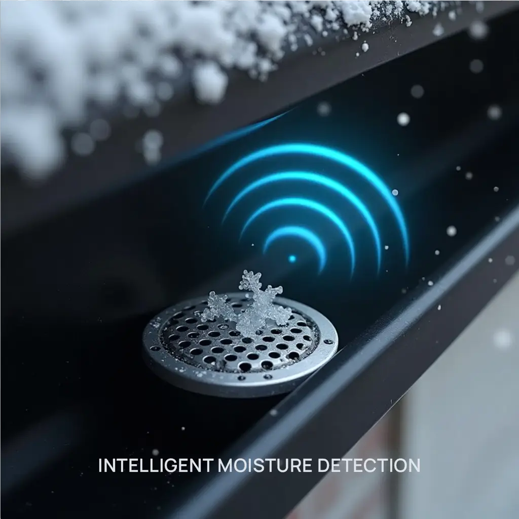Smart Automated Gutter Technology with intelligent moisture detection