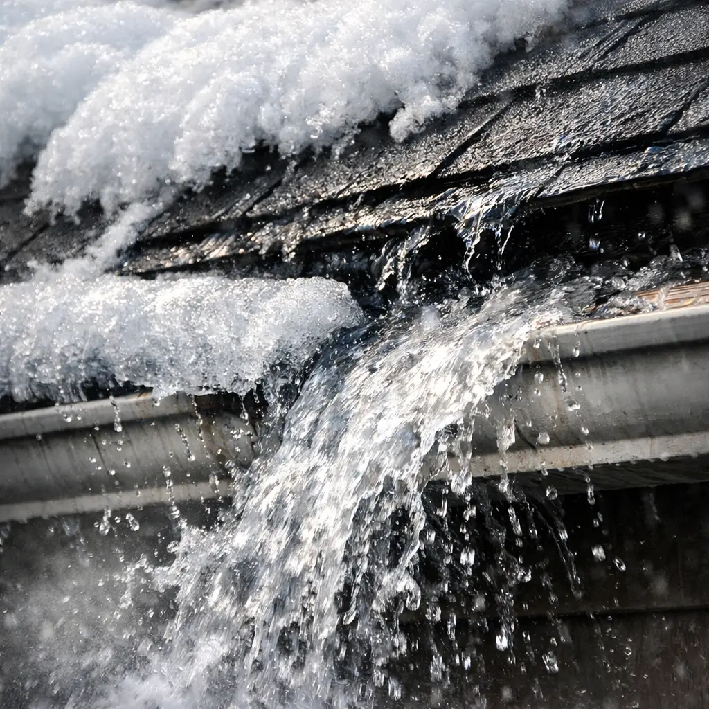 Spring Melt Causes Roof Damage Problems