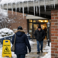 Dangerous Icycle Roof Liablity Risk